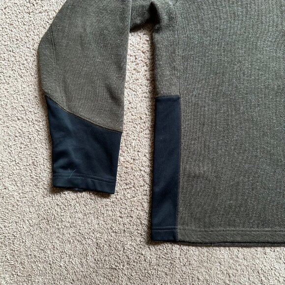 Columbia Sweater Mens Medium 1/4 Zip Mock Neck Fleece Pullover Omni Shield - Picture 5 of 12